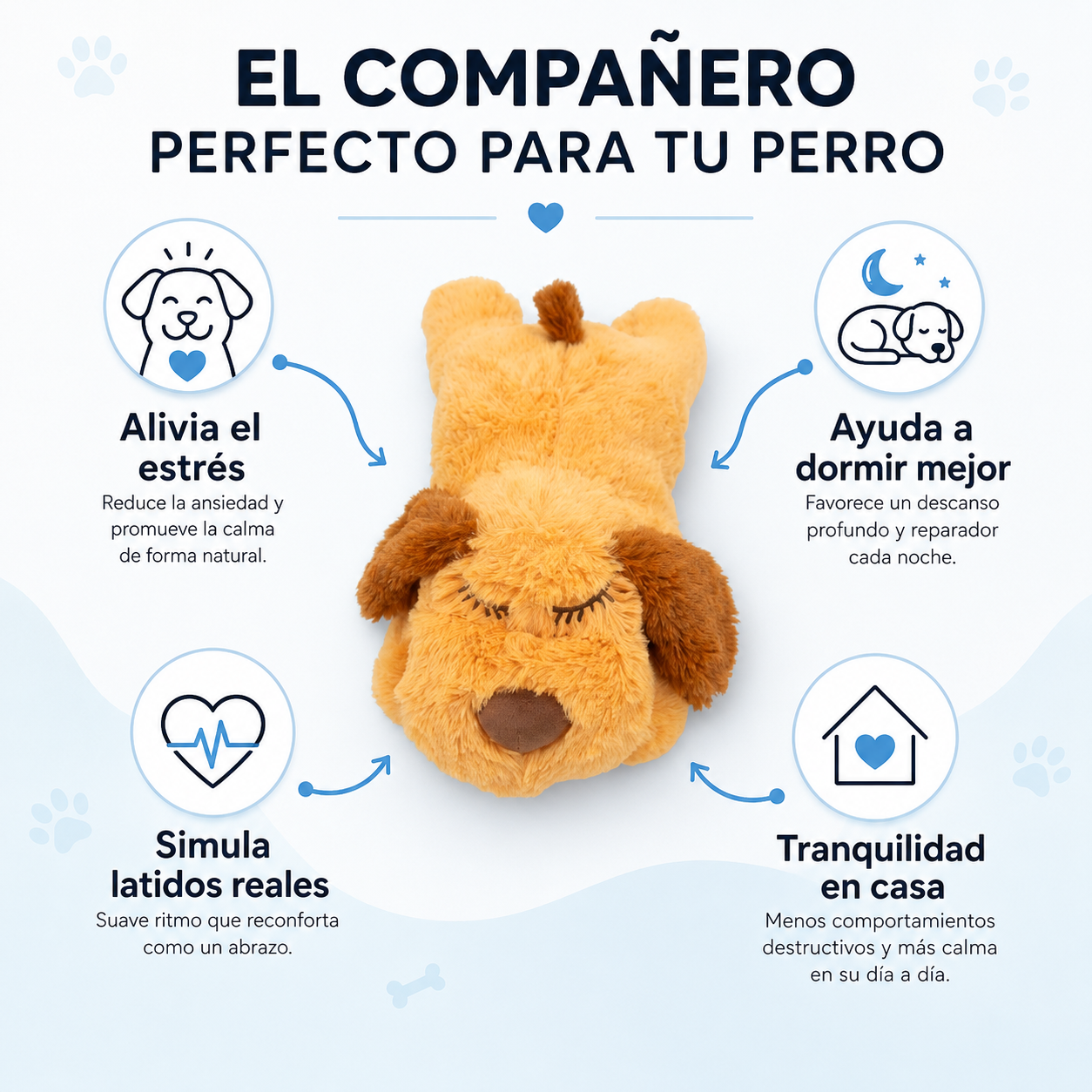 Peluche Antiestrés para Mascotas